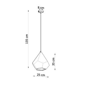 Ceramic Pendant Lamp Pavlus Modern Single Pendants Great Lighting UK Ltd