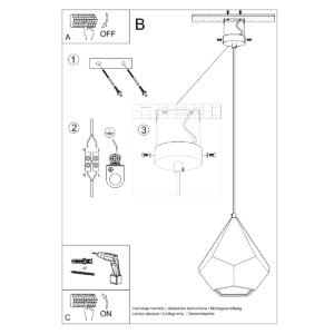 Ceramic Pendant Lamp Pavlus Modern Single Pendants Great Lighting UK Ltd