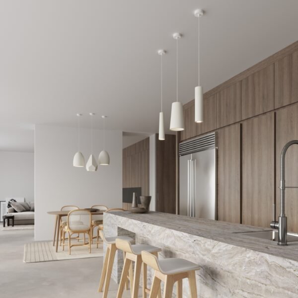 Ceramic Pendant Lamp Electra Modern Pendant Lights Great Lighting UK Ltd