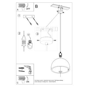 Pendant Lamp Pablito Modern Single Pendants Great Lighting UK Ltd