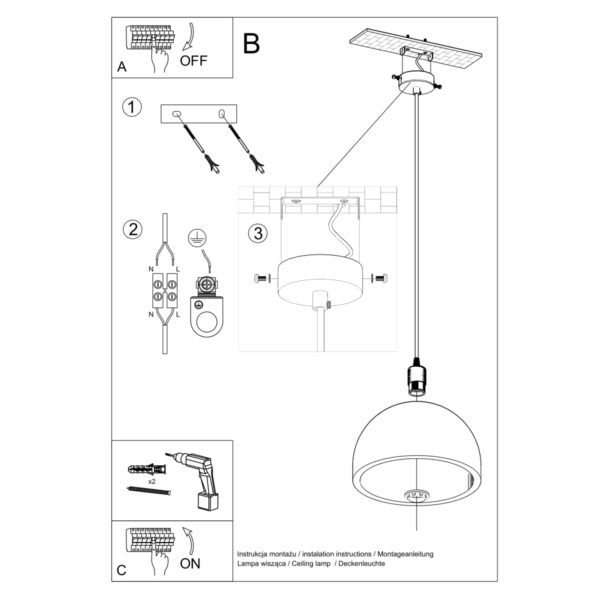 Pendant Lamp Pablito Modern Pendant Lights Great Lighting UK Ltd