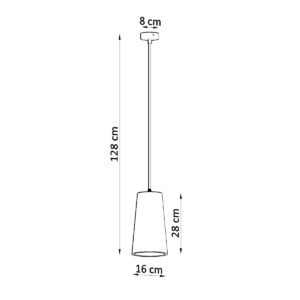 Ceramic Pendant Lamp Gulcan Modern Single Pendants Great Lighting UK Ltd