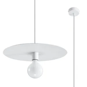 Flavio Pendant - White Minimalist Lighting Great Lighting UK Ltd