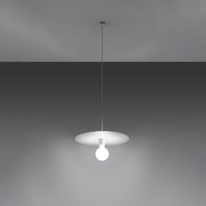 Pendant Lamp Flavio White Modern Single Pendants Great Lighting UK Ltd