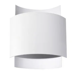 Impact Wall Light - White Double Wall Lights Great Lighting UK Ltd
