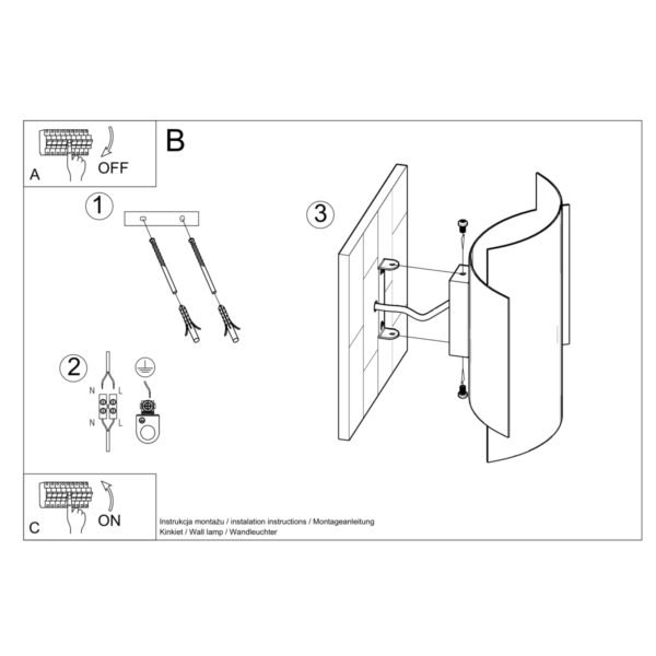 Wall Lamp Impact White Modern Indoor Wall Lights Great Lighting UK Ltd