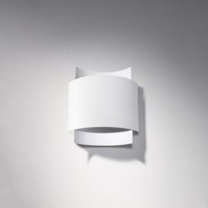 Wall Lamp Impact White Single Wall Lights Great Lighting UK Ltd