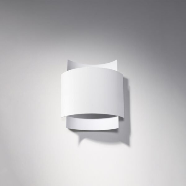 Wall Lamp Impact White Modern Indoor Wall Lights Great Lighting UK Ltd