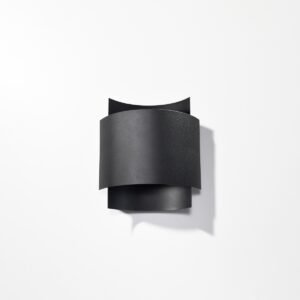 Wall Lamp Impact Black Single Wall Lights Great Lighting UK Ltd