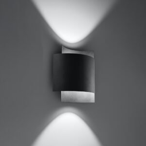 Wall Lamp Impact Black Single Wall Lights Great Lighting UK Ltd