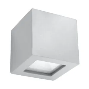 Ceramic Wall Light Leo Grey Contemporary Ceramic Lighting Great Lighting UK Ltd