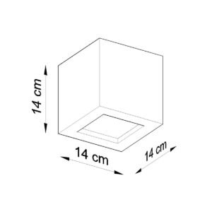 Wall Lamp Ceramic Leo Black Single Wall Lights Great Lighting UK Ltd