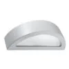 Ceramic Wall Light Atena Grey Box Wall Lights Great Lighting UK Ltd