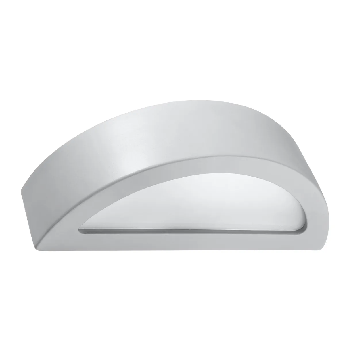 Ceramic Wall Light Atena Grey Box Wall Lights Great Lighting UK Ltd