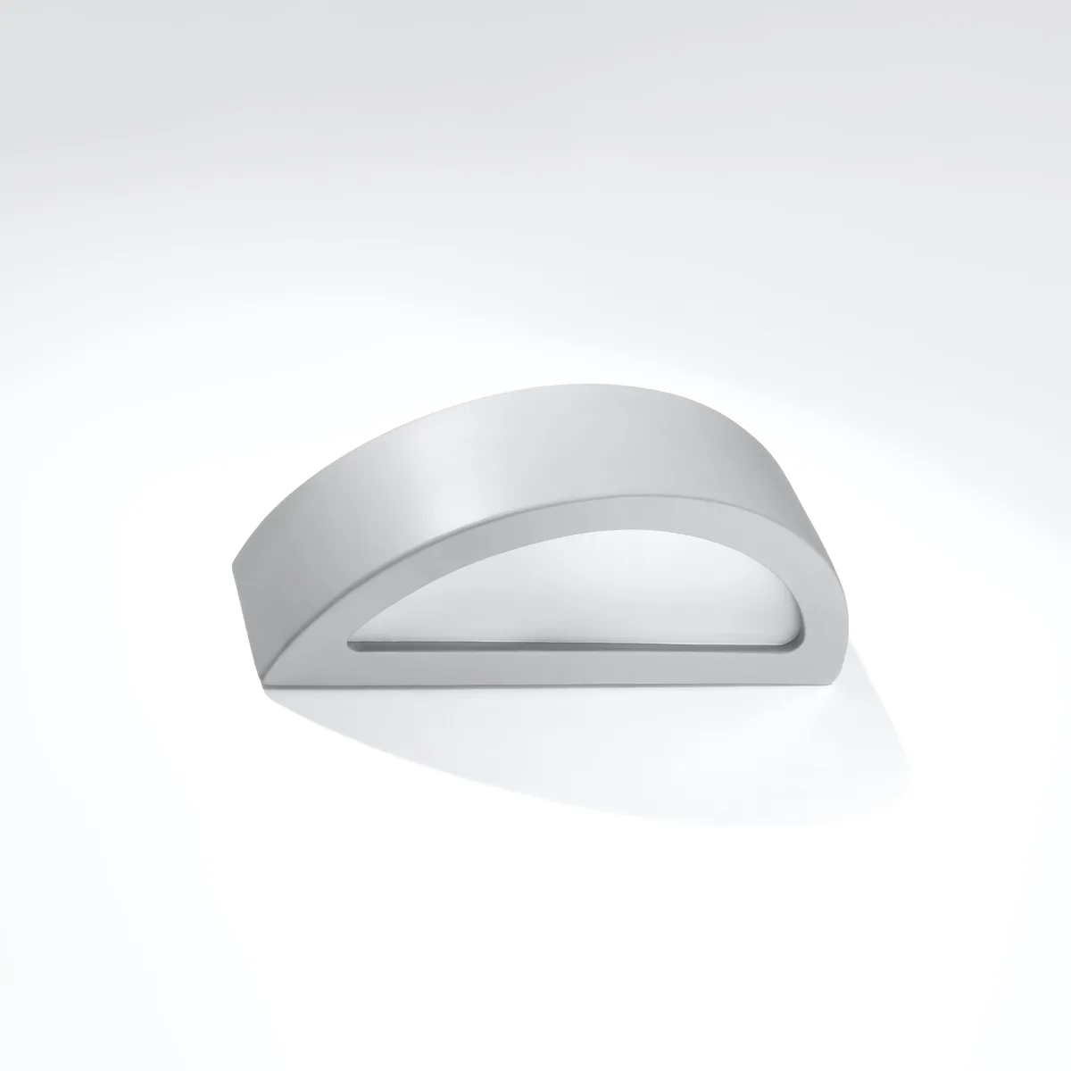 Ceramic Wall Light Atena Grey Box Wall Lights Great Lighting UK Ltd