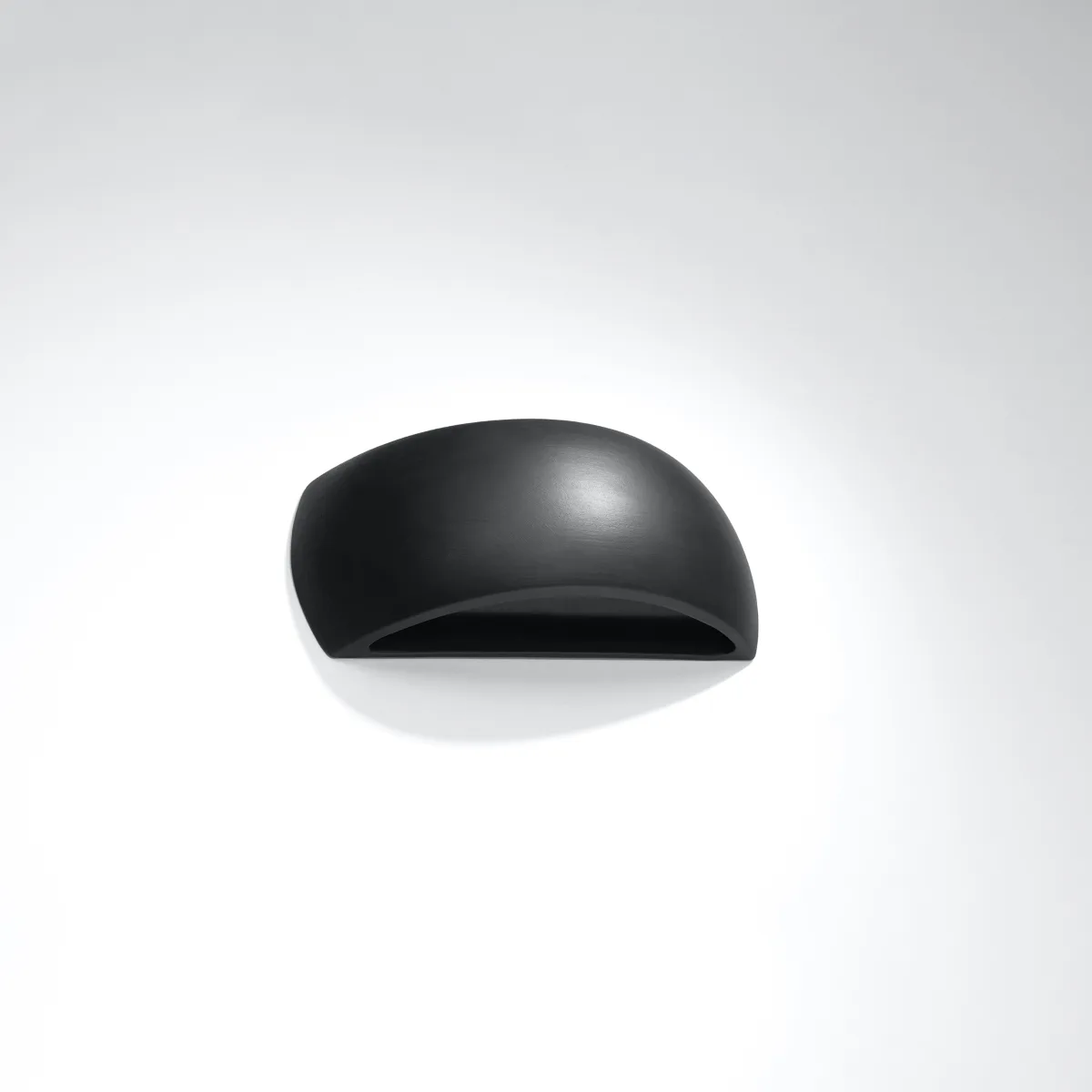 Ceramic Wall Light Pontius Black Black Wall Lights Great Lighting UK Ltd