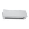 Wall Lamp Ceramic Vega Grey Box Wall Lights Great Lighting UK Ltd