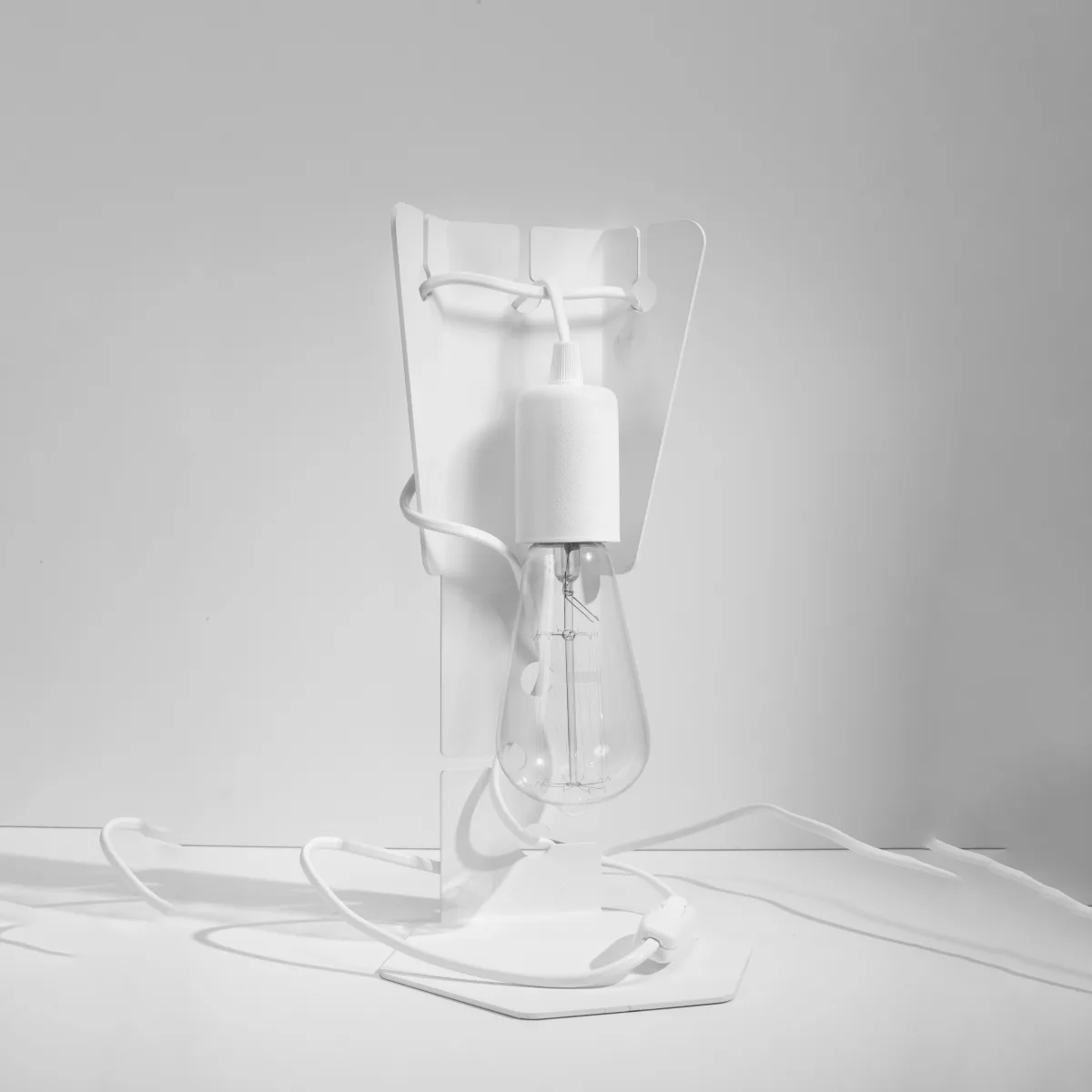 Arby Desk Lamp - White Modern Table Lamps Great Lighting UK Ltd