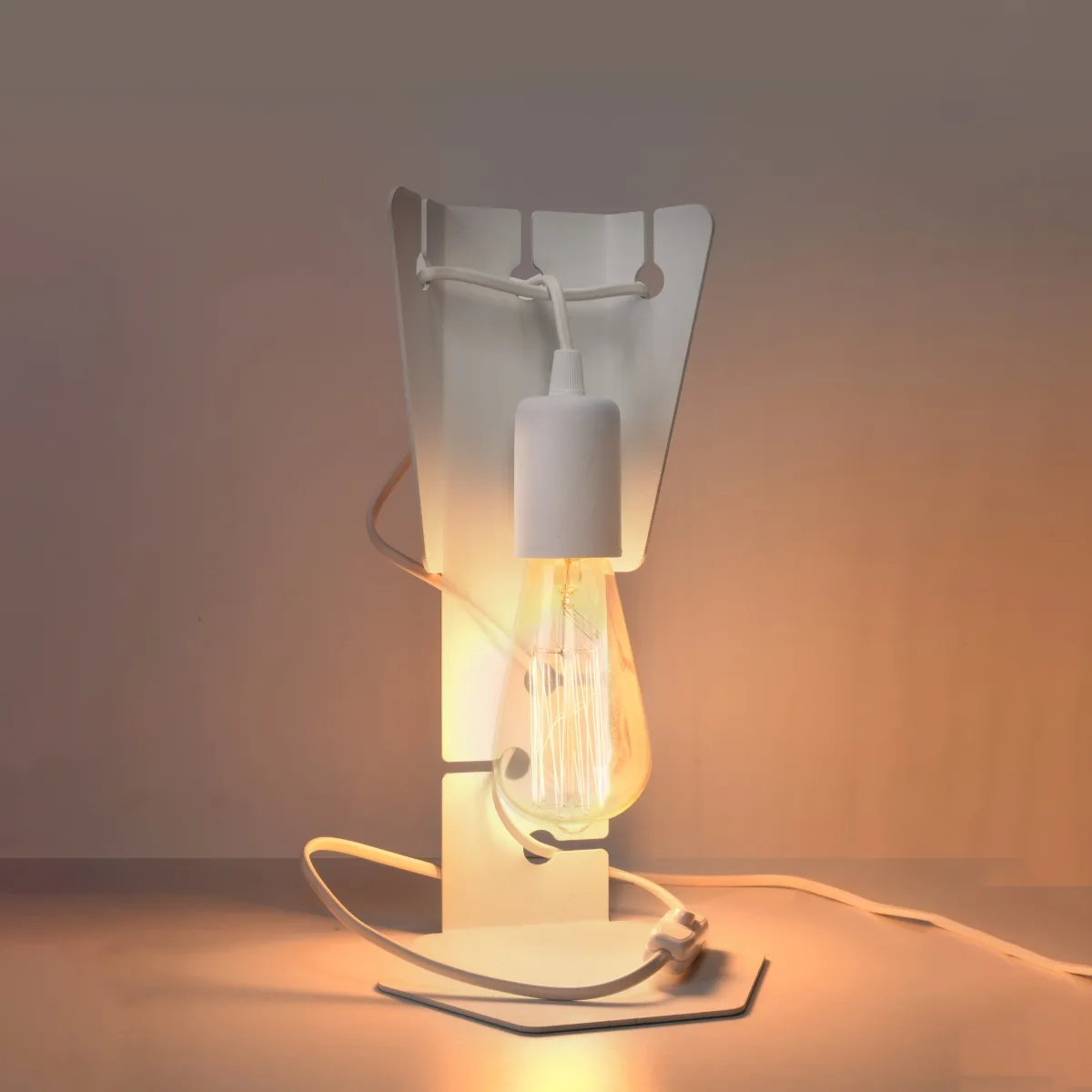 Arby Desk Lamp - White Modern Table Lamps Great Lighting UK Ltd
