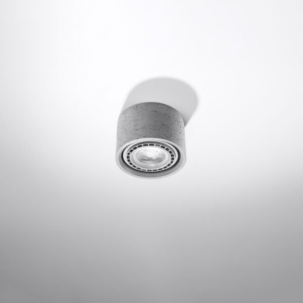 Ceiling Lamp Basic 1 Concrete Modern Ceiling Lights Great Lighting UK Ltd