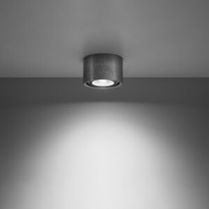 Ceiling Lamp Basic 1 Concrete Single Ceiling Lights Great Lighting UK Ltd