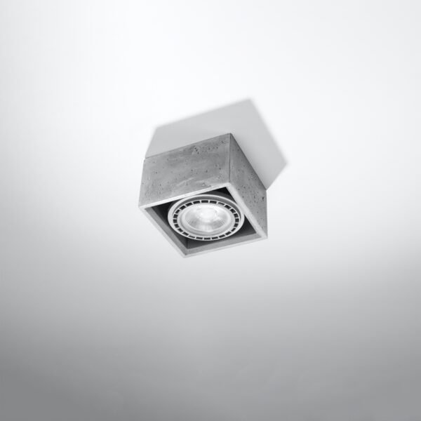 Ceiling Lamp Quatro 1 Concrete Modern Ceiling Lights Great Lighting UK Ltd
