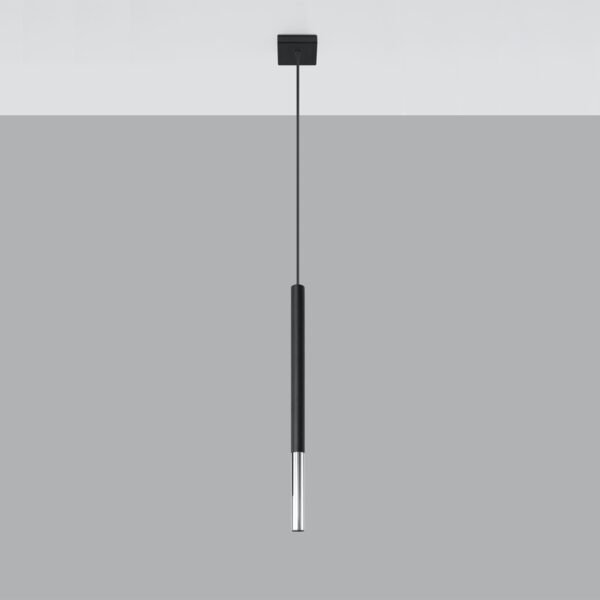 Pendant Lamp Mozaica 1 Black/chrome Modern Pendant Lights Great Lighting UK Ltd