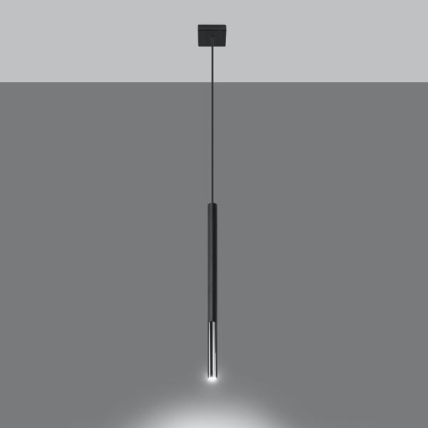 Pendant Lamp Mozaica 1 Black/chrome Modern Pendant Lights Great Lighting UK Ltd