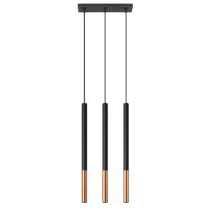 Pendant Lamp Mozaica 3l Black/copper