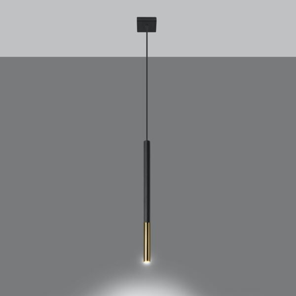 Pendant Lamp Mozaica 1 Black/golden Modern Pendant Lights Great Lighting UK Ltd