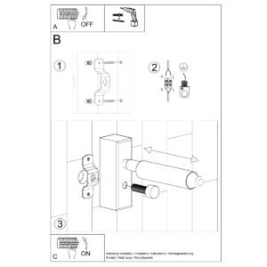 Wall Lamp Eyetech 1 Black Single Wall Lights Great Lighting UK Ltd