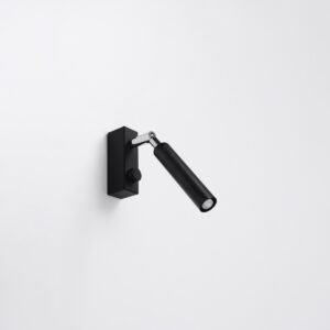 Wall Lamp Eyetech 1 Black Single Wall Lights Great Lighting UK Ltd
