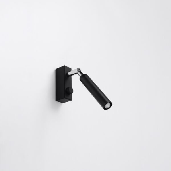 Wall Lamp Eyetech 1 Black Modern Indoor Wall Lights Great Lighting UK Ltd