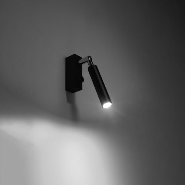 Wall Lamp Eyetech 1 Black Modern Indoor Wall Lights Great Lighting UK Ltd