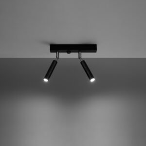 Ceiling Lamp Eyetech 2 Black Track Lighting Great Lighting UK Ltd