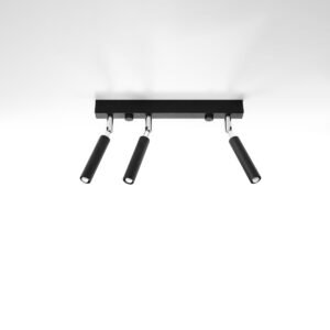 Ceiling Lamp Eyetech 3 Black New Arrivals Great Lighting UK Ltd