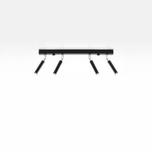 Ceiling Lamp Eyetech 4 Black Track Lighting Great Lighting UK Ltd