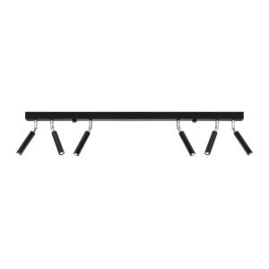 Ceiling Lamp Eyetech 6 Black Modern Ceiling Lights Great Lighting UK Ltd