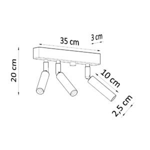 Ceiling Lamp Eyetech 3 White Track Lighting Great Lighting UK Ltd