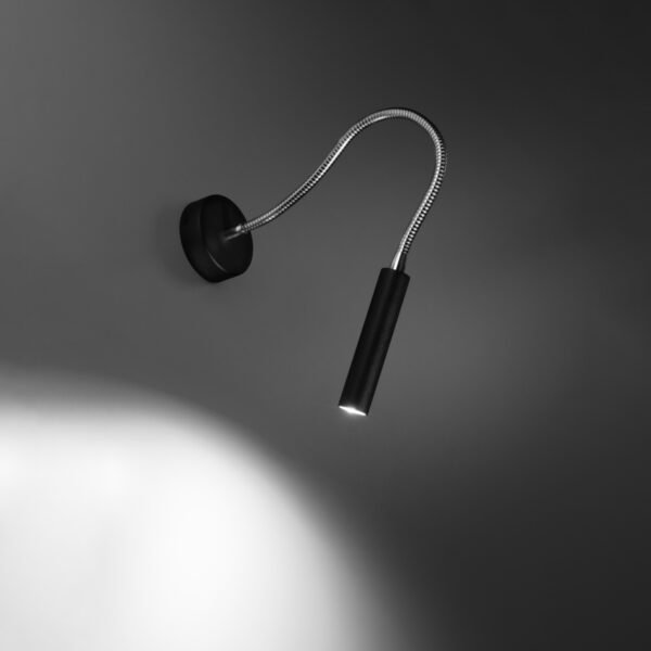 Wall Lamp Axil Black Modern Indoor Wall Lights Great Lighting UK Ltd