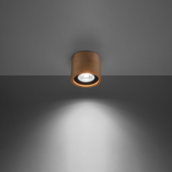 Plafond Basic 1 Natural Wood Modern Ceiling Lights Great Lighting UK Ltd