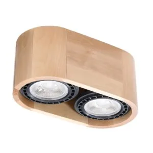 Wooden Ceiling Light Basic Twin Round Cluster Ceiling Lights Great Lighting UK Ltd