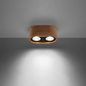 Ceiling Lamp Basic 2 Natural Wood Cluster Ceiling Lights Great Lighting UK Ltd