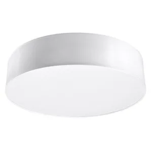 Arena 55cm Round Ceiling Light - White Modern Large Ceiling Lights Great Lighting UK Ltd