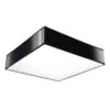 Horus 55cm Square Ceiling Light - Black Modern Large Ceiling Lights Great Lighting UK Ltd