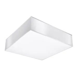 Horus 45cm Square Ceiling Light - White / Variant Modern Large Ceiling Lights Great Lighting UK Ltd