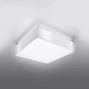 Horus 45cm Square Ceiling Light - White / Variant Modern Large Ceiling Lights Great Lighting UK Ltd