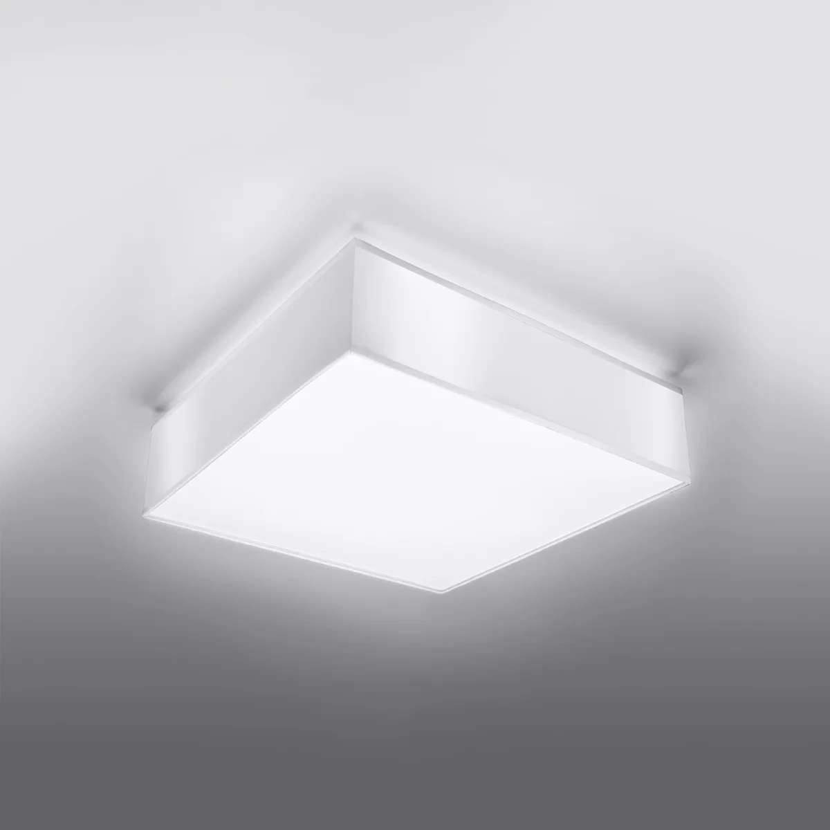 Horus 45cm Square Ceiling Light - White / Variant Modern Large Ceiling Lights Great Lighting UK Ltd