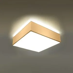Horus 45cm Square Ceiling Light - White / Variant Modern Large Ceiling Lights Great Lighting UK Ltd