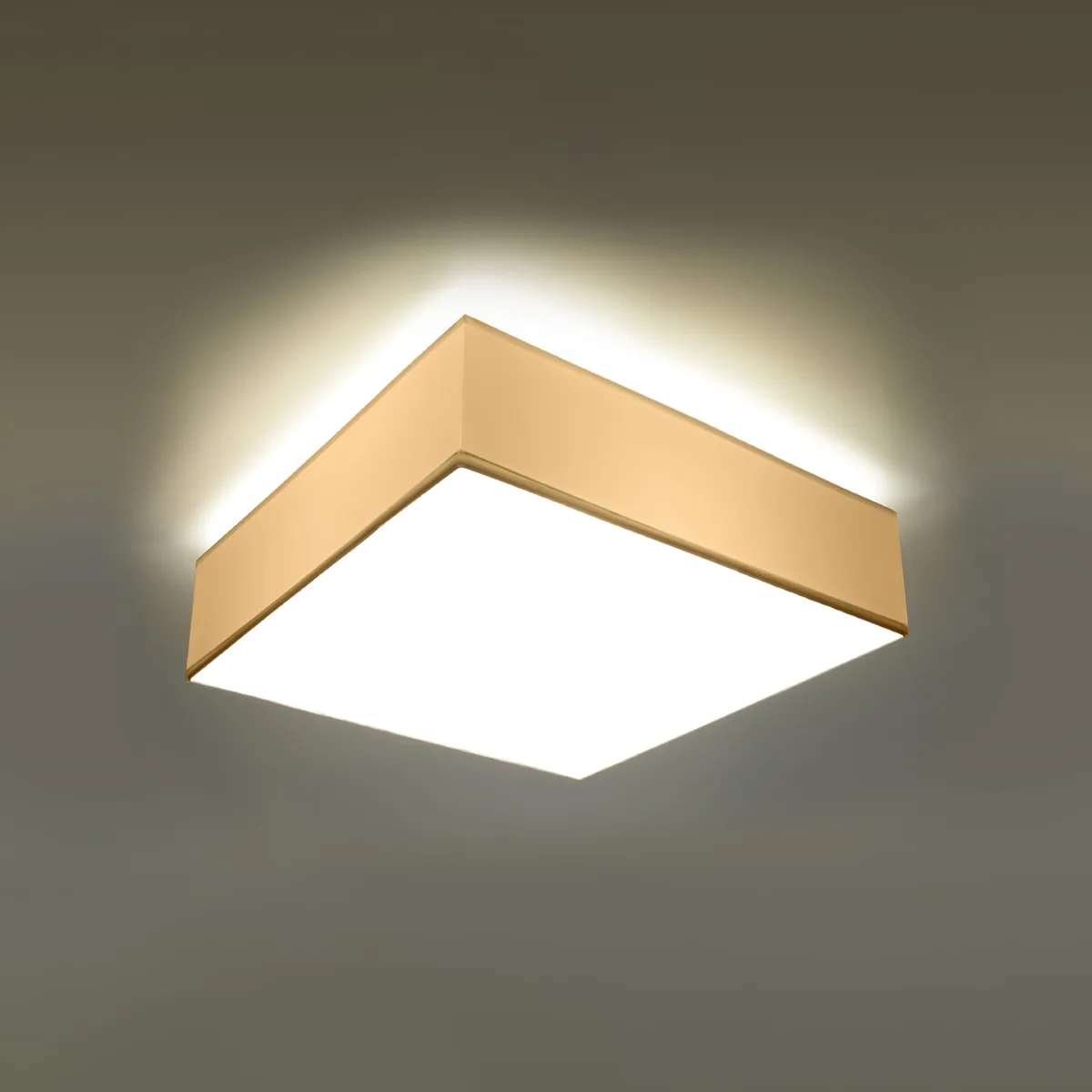Horus 45cm Square Ceiling Light - White / Variant Modern Large Ceiling Lights Great Lighting UK Ltd